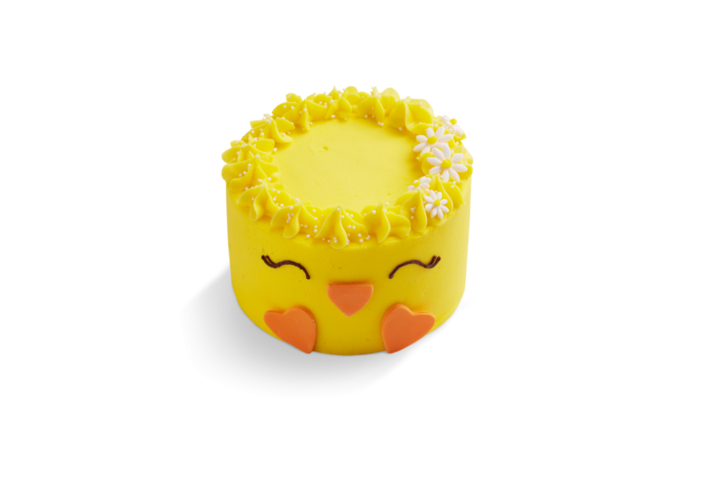 Easter Vanilla Chick 6" Cake