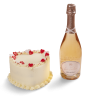 Mirabeau Red Velvet Heart Hamper